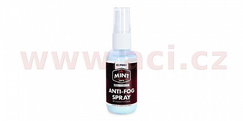 MINT antifog sprej proti mlžení plexi, aplikátor s rozprašovačem 50 ml